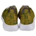 Abstract Flowers And Circle Women s Lightweight Sports Shoes View4