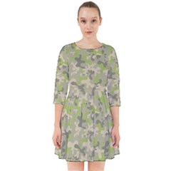 Camouflage Urban Style And Jungle Elite Fashion Smock Dress by DinzDas