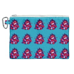 Little Devil Baby - Cute And Evil Baby Demon Canvas Cosmetic Bag (xl) by DinzDas