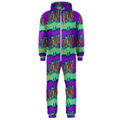 Jaw Dropping Comic Big Bang Poof Hooded Jumpsuit (men)  by DinzDas