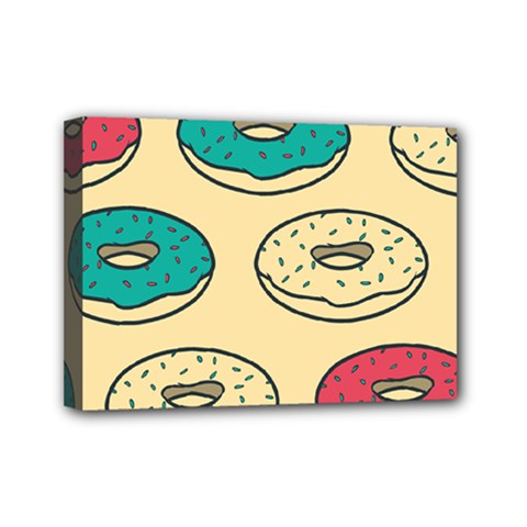 Donuts Mini Canvas 7  X 5  (stretched) by Sobalvarro