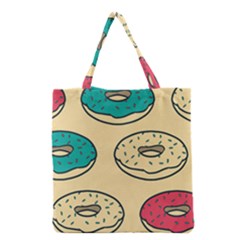 Donuts Grocery Tote Bag by Sobalvarro