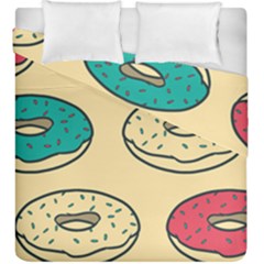 Donuts Duvet Cover Double Side (king Size) by Sobalvarro