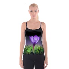 Floral Nature Spaghetti Strap Top by Sparkle