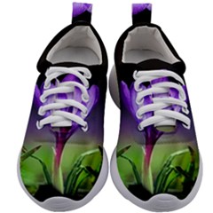 Floral Nature Kids Athletic Shoes by Sparkle