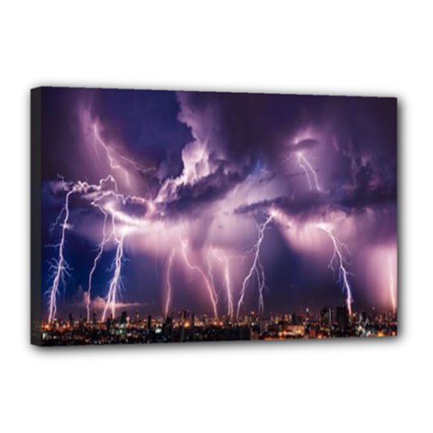 Spark Canvas 18  X 12  (stretched) by Sparkle
