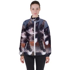 Cats Brothers Women s High Neck Windbreaker by Sparkle