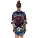 Grateful dead ahead of their time Open Front Chiffon Kimono View2