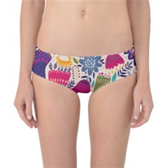 Spring Pattern Classic Bikini Bottoms by designsbymallika
