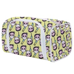 Doctor Pattern Toiletries Pouch by snowwhitegirl