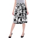 Graffiti Spray Can Characters Seamless Pattern Midi Beach Skirt View1