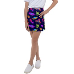 Space Pattern Kids  Tennis Skirt by Amaryn4rt