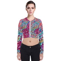 Rainbow Support Group  Long Sleeve Zip Up Bomber Jacket by ScottFreeArt
