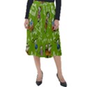 Seamless Pattern With Kids Classic Velour Midi Skirt  View1