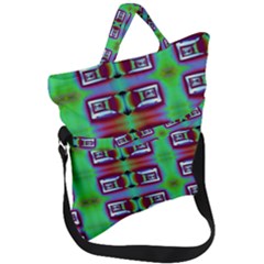 Corridor Nightmare Fold Over Handle Tote Bag by ScottFreeArt