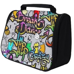 Hip Hop Background Full Print Travel Pouch (big) by Amaryn4rt