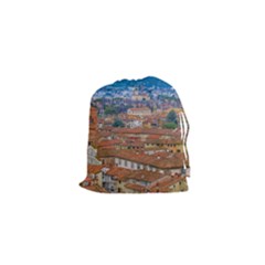 Lucca Historic Center Aerial View Drawstring Pouch (xs) by dflcprintsclothing