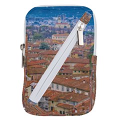 Lucca Historic Center Aerial View Belt Pouch Bag (small) by dflcprintsclothing