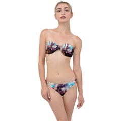 Disco Ball Classic Bandeau Bikini Set by essentialimage