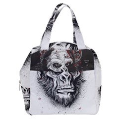 Monster Monkey From The Woods Boxy Hand Bag by DinzDas