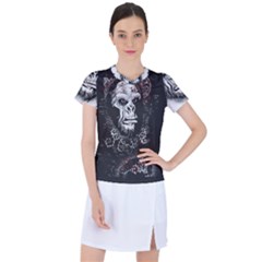 Monster Monkey From The Woods Women s Sports Top by DinzDas