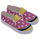 Fruit Watermelon Red Kids  Canvas Slip Ons View3