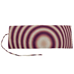 Strips Hole Roll Up Canvas Pencil Holder (s) by Sparkle