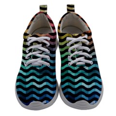 Digital Waves Athletic Shoes by Sparkle