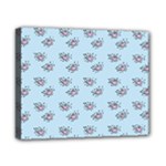 Zodiac Bat Pink Blue Canvas 10  x 8  (Stretched)