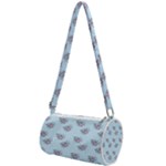 Zodiac Bat Pink Blue Mini Cylinder Bag