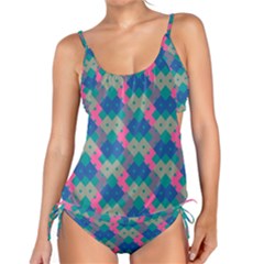 Geo Puzzle Tankini Set