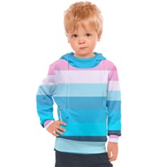 Sea And Sunset Kids  Hooded Pullover by tmsartbazaar