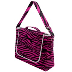 Pink Zebra Box Up Messenger Bag by Angelandspot