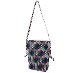 Boho Geometric Folding Shoulder Bag