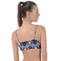 Boho Geometric Knot Up Bikini Top View2