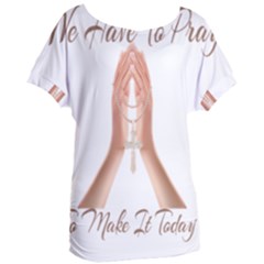 Panther World Limited Edition Prayer  Women s Oversized Tee
