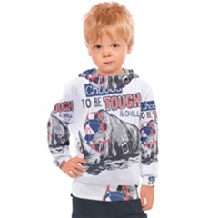 Choose To Be Tough & Chill Kids  Hooded Pullover