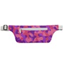 Pink and Purple Camouflage Active Waist Bag View1