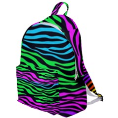 Colorful Zebra The Plain Backpack by Angelandspot