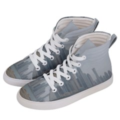 P1020022 Men s Hi-top Skate Sneakers by 45678