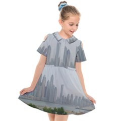 P1020023 Kids  Short Sleeve Shirt Dress by 45678