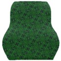 Green Intricate Pattern Car Seat Back Cushion  View1
