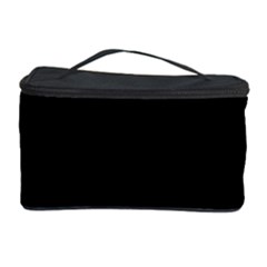 Plain Black Solid Color Cosmetic Storage by FlagGallery