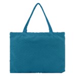 Mosaic Blue Pantone Solid Color Medium Tote Bag