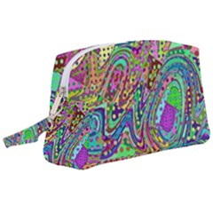 Ugliest Pattern In The World Wristlet Pouch Bag (large) by SpinnyChairDesigns