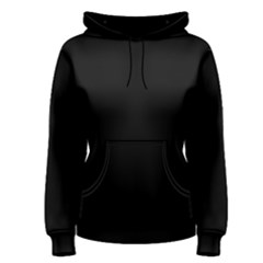 Rich Ebony Women s Pullover Hoodie by Janetaudreywilson