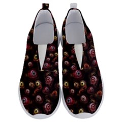 Zombie Eyes Pattern No Lace Lightweight Shoes