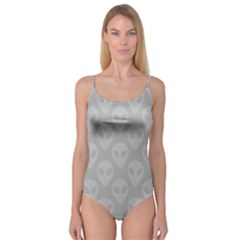 Grey Aliens Ufo Camisole Leotard  by SpinnyChairDesigns