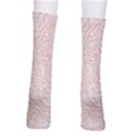 Barely There White Paisley Pattern Men s Crew Socks View2