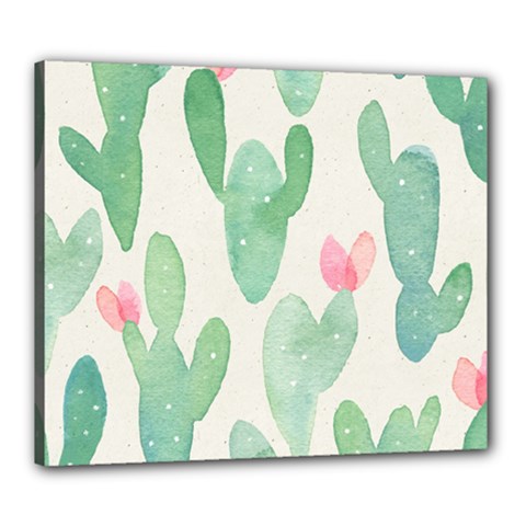 Photography-backdrops-for-baby-pictures-cactus-photo-studio-background-for-birthday-shower-xt-5654 Canvas 24  X 20  (stretched) by Sobalvarro